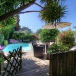 Chambres d'h&ocirc;tes &agrave; Pila Canale, le grand Valinco, en Corse du Sud, labellis&eacute; G&icirc;tes de France : la piscine 