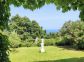 Maison d'h&ocirc;tes &agrave; Brando, Grand Bastia, Haute-Corse, labellis&eacute;e G&icirc;tes de France Corse : la vue depuis la porte d'entr&eacute;e