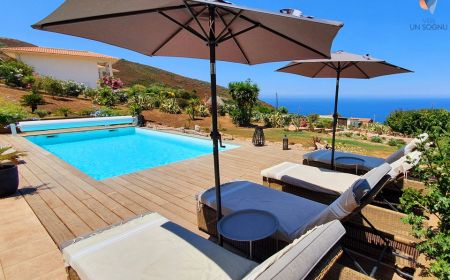Kamer bij particulieren nr.24931 Calcatoggio - Corse - Chambre d'h&ocirc;tes &agrave; Calcatoggio, la C&ocirc;te Ouest, Corse du Sud, labellis&eacute; G&icirc;tes de France : l'espace piscine
