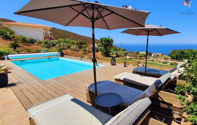 Kamer bij particulieren nr.24931 CALCATOGGIO - Corse - Villa Un Sognu - Chambre d'h&ocirc;tes &agrave; Calcatoggio, la C&ocirc;te Ouest, Corse du Sud, labellis&eacute; G&icirc;tes de France : l'espace piscine