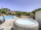 Chambres d'h&ocirc;tes &agrave; Sotta, Corse du du Sud, labelis&eacute; G&icirc;tes de France : le spa et la piscine