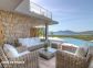 Chambre d'h&ocirc;tes &agrave; Sainte-Lucie de Porto-Vecchio, le Sud Corse :la terrasse commune 