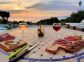 Chambre d'h&ocirc;tes &agrave; Calcatoggio, la C&ocirc;te Ouest, Corse du Sud, labellis&eacute; G&icirc;tes de France : les planches charcuterie et fromage
