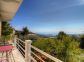 Chambres d'h&ocirc;tes &agrave; Porto Vecchio - L'Ospedale, le Sud Corse, Corse du Sud, labellis&eacute;es G&icirc;tes de France: balcon et vue de la chambre de Catherine