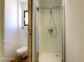 Chambres d'h&ocirc;tes &agrave; Manso, Balagne, Haute-Corse, labellis&eacute;es G&icirc;tes de France : la salle d'eau/WC de la chambre double 