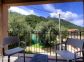 Chambres d'h&ocirc;tes &agrave; Manso, Balagne, Haute-Corse, labellis&eacute;es G&icirc;tes de France : la terrasse de la chambre double 