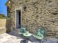 Chambres d'h&ocirc;tes &agrave; Verd&egrave;se, Le Centre Corse, Haute-Corse,labellis&eacute;es G&icirc;tes de France : la terrasse privative &agrave; la chambre Campana