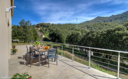 Kamer bij particulieren nr.27221 Casalabriva - Corse - Chambres d'h&ocirc;tes &agrave; Casalabriva, le Grand Valinco, Corse du sud, labellis&eacute; G&icirc;tes de France : la terrasse
