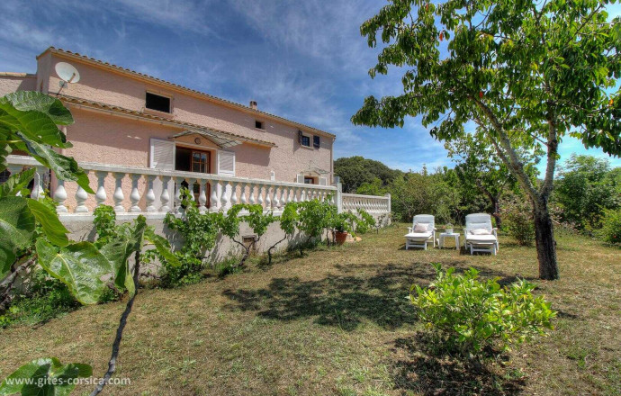 Kamer bij particulieren nr.21391 COTI CHIAVARI - Corse - A Casa di Lillina - Chambres d'h&ocirc;tes, &agrave; Coti-Chiavari, le grand Ajaccio, en Corse du Sud, labellis&eacute; Gites de France : la maison