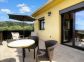 Chambres d'h&ocirc;tes &agrave; Monticello, Balagne, Haute-Corse, labellis&eacute; Gites de France : la terrasse de la chambre Orizonti