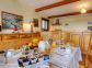 Chambre d'h&ocirc;tes &agrave; Levie, Le Sud Corse, Corse du Sud, labellis&eacute; G&icirc;tes de France : la salle petit d&eacute;jeuner