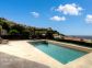 Chambres d'h&ocirc;tes &agrave; Monticello, Balagne, Haute-Corse, labellis&eacute; Gites de France : la piscine chauff&eacute;e