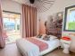 Chambres d'h&ocirc;tes &agrave; Sagone, la C&ocirc;te ouest, labellis&eacute;es G&icirc;tes de France : la chambre Papillon