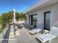 Chambre d'h&ocirc;tes &agrave; Sainte-Lucie de Porto-Vecchio, le Sud Corse :la terrasse de la chambre 3