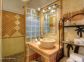 Chambres d'h&ocirc;tes &agrave; Pila Canale, le grand Valinco, en Corse du Sud, labellis&eacute; G&icirc;tes de France : la salle d'eau de la chambre Canta