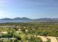 Chambre d'h&ocirc;tes &agrave; Sainte-Lucie de Porto-Vecchio, le Sud Corse :la vue depuis la terrasse de la chambre 3