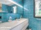 Chambre d'h&ocirc;tes &agrave; Sainte-Lucie de Porto-Vecchio, le Sud Corse :la salle d'eau de la chambre 4